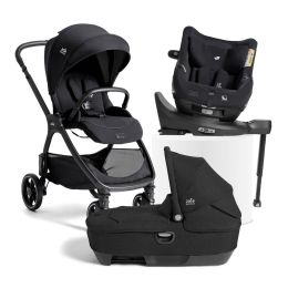 Joie Valora Signature Grow Ready Calmi Car Cot With I-Harbour E & Base Bundle Eclipse