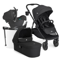Joie Versadrift On The Go I-Snug 2 Car Seat & Base Bundle Raven