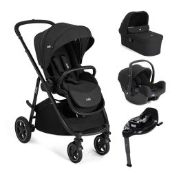 Joie Versatrax On The Go I-Snug 2 Car Seat & Base Bundle Raven