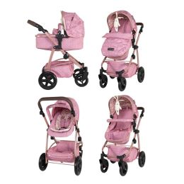 Cosatto Wow 3 In 1 Dolls Pram Travel System Bundle Camille