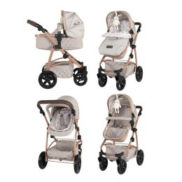 Cosatto Wow 3 In 1 Dolls Pram Travel System Bundle Whisper