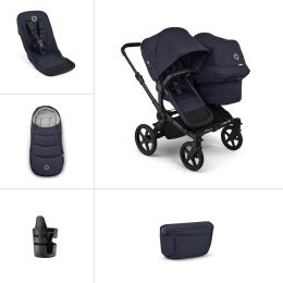 Bugaboo Donkey 6 Double Essential Bundle Deep Indigo