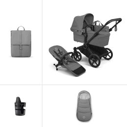 Bugaboo Donkey 6 Single Essential Bundle Moon Grey