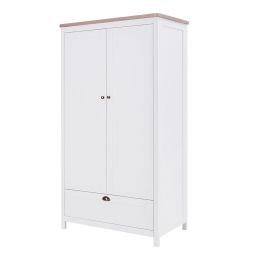 Tutti Bambini Verona Wardrobe White/Oak