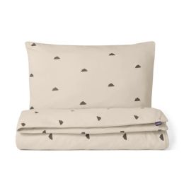 Snuz Duvet Cover And Pillowcase Set Sand / Cloud