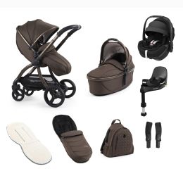Egg 3 Luxury Maxi Cosi Pebble 360 Pro2 Bundle Chocolate Velvet