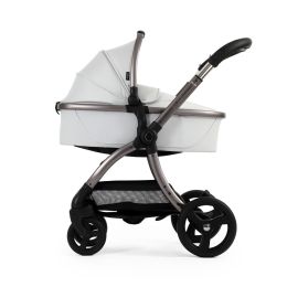 Egg 3 Carrycot Houndstooth Silver