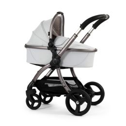 Egg 3 Stroller And Carrycot Houndstooth Silver