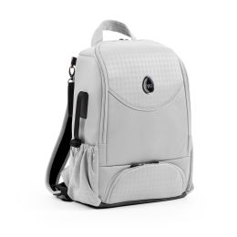 Egg 3 Toploader Backpack Houndstooth Silver