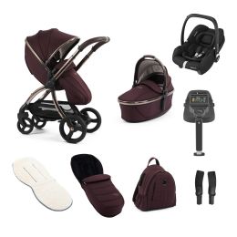 Egg 3 Luxury Maxi Cosi Cabrio Bundle Mulberry
