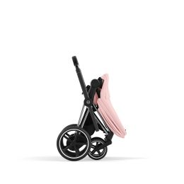 Cybex ePriam Pram & Pushchair Chrome Peach Pink