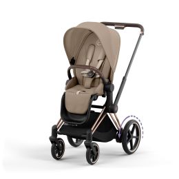 Cybex ePriam Pushchair Rosegold Cozy Beige