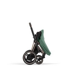 Cybex ePriam Pram & Pushchair Rosegold Leaf Green