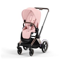 Cybex ePriam Pushchair Rosegold Peach Pink