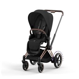 Cybex ePriam Pushchair Rosegold Sepia Black