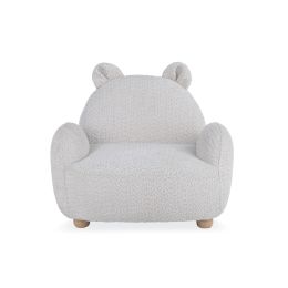 CuddleCo Etta Bear Kids Chair Boucle Mushroom