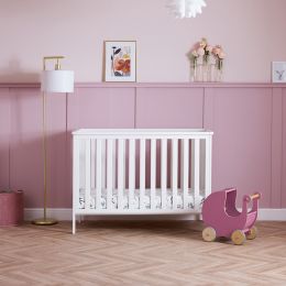 Obaby Evie Mini Cot White