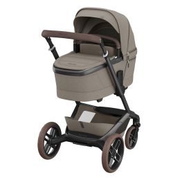 Maxi Cosi Fame Pram And Pushchair Twillic Truffle Brown Wheels