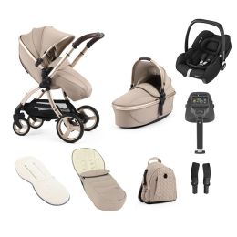 Egg 3 Luxury Maxi Cosi Cabrio Bundle Feather