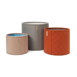 Tutti Bambini 3 Pack Felt Nursery Storage Baskets Cocoon