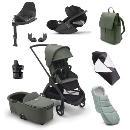 Bugaboo Dragonfly Cybex Cloud T Ultimate Bundle Forest Green