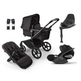 Bugaboo Fox 5 Complete Noir Limited Edition Moonlight Black Cloud T Car Seat Bundle