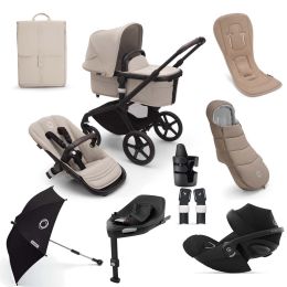 Bugaboo Fox 5 Complete Desert Taupe Cybex Cloud G Ultimate Bundle