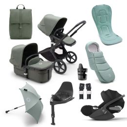 Bugaboo Fox 5 Complete Forest Green Cybex Cloud T Ultimate Bundle 