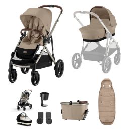 Cybex Gazelle S 9 Piece Bundle Almond Beige