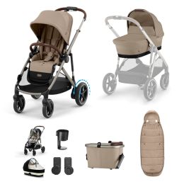 Cybex eGazelle S 9 Piece Bundle Almond Beige