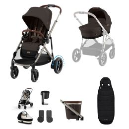 Cybex eGazelle S 9 Piece Bundle Chocolate Brown