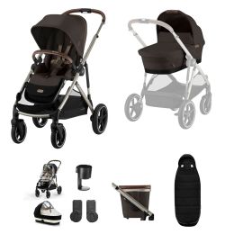 Cybex Gazelle S 9 Piece Bundle Chocolate Brown