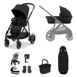 Cybex eGazelle S 9 Piece Bundle Moon Black