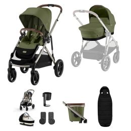 Cybex Gazelle S 9 Piece Bundle Moss Green