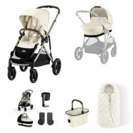 Cybex Gazelle S 9 Piece Bundle Seashell Beige