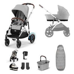 Cybex eGazelle S 9 Piece Bundle Stone Grey