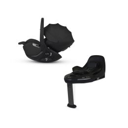 Silver Cross Glide Plus 360 I-Size Car Seat & Base Iconic Black