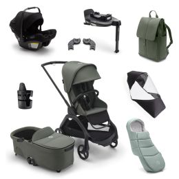 Bugaboo Dragonfly Turtle Air Ultimate Bundle Forest Green