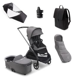 Bugaboo Dragonfly Essential Bundle Grey Melange