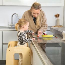Tutti Bambini Helping Hands Montessori Toddler Learning Tower Natural