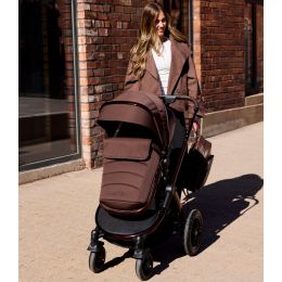 Ickle Bubba Stomp Luxe Elements Edition 16 Piece Nimbus 180° & Radial 360° Travel System Bundle Chestnut
