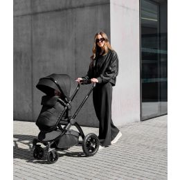 Ickle Bubba Stomp Luxe Elements Edition 15 Piece Nimbus 180° Travel System Bundle Raven