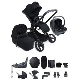 iCandy Core 2 Complete Cocoon 360 Car Seat Bundle Black