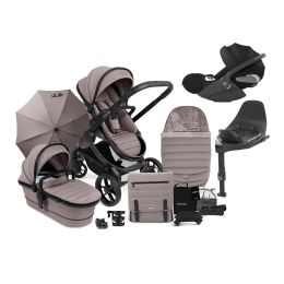 iCandy Peach 7 Cybex Cloud T Complete Bundle Porcini