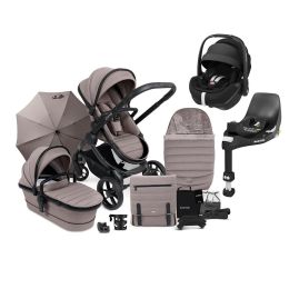 iCandy Peach 7 Maxi Cosi Pebble 360 Pro2 Complete Bundle Porcini