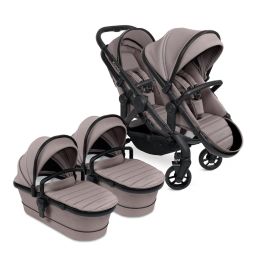iCandy Peach 7 Twin Pram And Pushchair Porcini