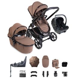 iCandy Peach 8 Editions Complete Bundle With Cocoon 360 Car Seat & Base Coco