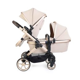 iCandy Peach 8 Editions Double Pushchair And Carrycot Biscotti