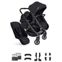 iCandy Peach 8 Double Pushchair And Carrycot Black
