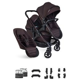 iCandy Peach 8 Editions Double Pushchair And Carrycot Coffee Bean